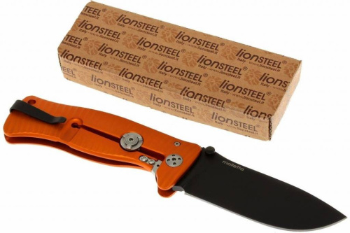 Складной нож Lion Steel SR1A OB ORANGE фото 10 Складной нож Lion Steel SR1A OB ORANGE фото 10