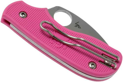 147 Spyderco Нож складной Squeak Pink154PPN фото 8 147 Spyderco Нож складной Squeak Pink154PPN фото 8