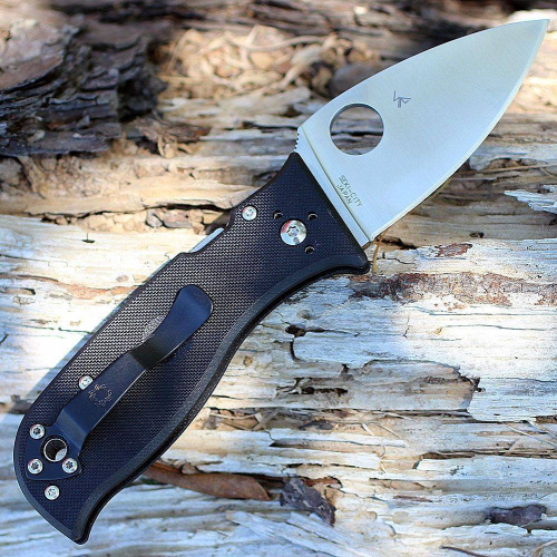 Складной нож Spyderco Lil' Temperance 3 - 69GP3 фото 7 Складной нож Spyderco Lil' Temperance 3 - 69GP3 фото 7