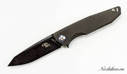 5891 ch outdoor knife CH3004 Black фото 2
