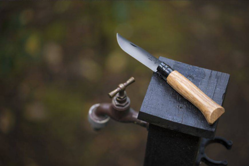 Складной нож Opinel N°08 Black Oak фото 8