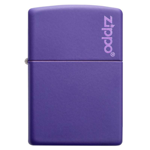 499 ZIPPO ЗажигалкаLogo Classic с покрытием Purple Matte фото 2 499 ZIPPO ЗажигалкаLogo Classic с покрытием Purple Matte фото 2