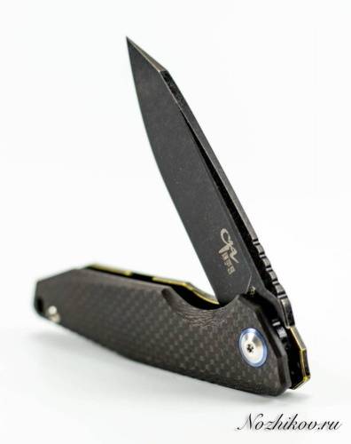 5891 ch outdoor knife CH3004 Black фото 3